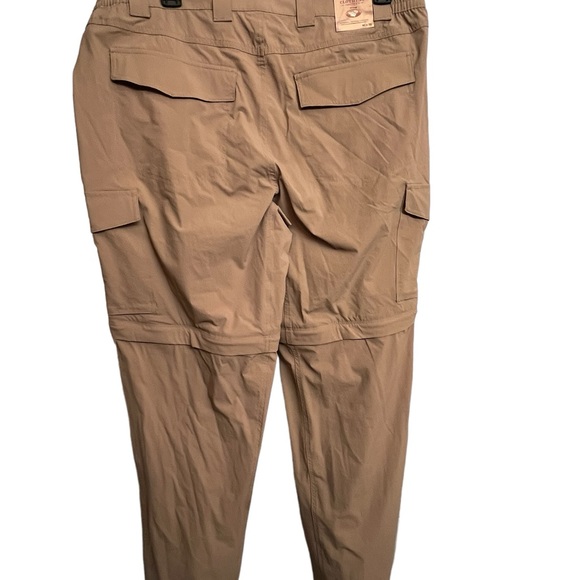 NWT Men’s Beige pants with Zip off legs to make into shorts size 40X32 - Picture 5 of 11